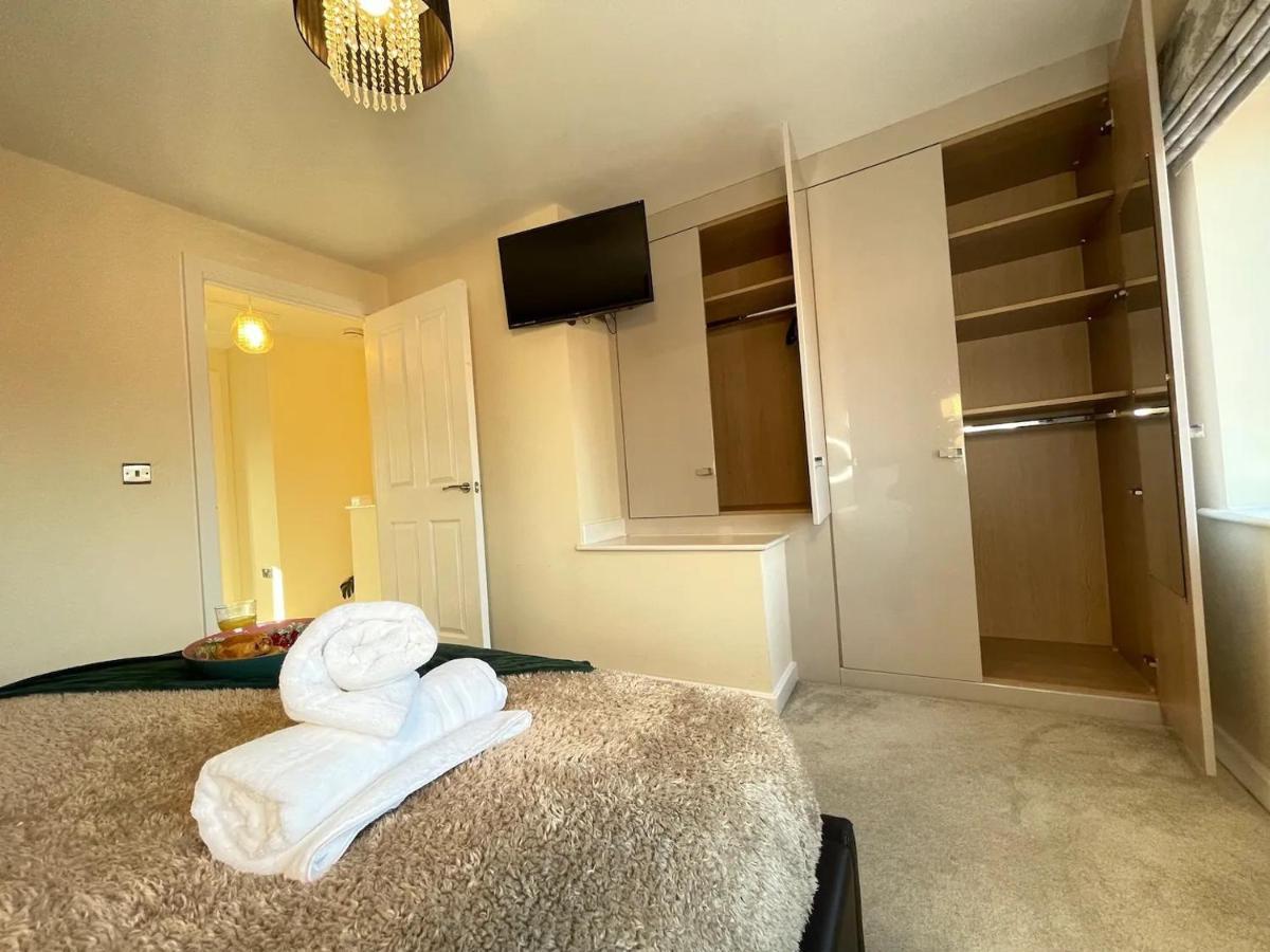 Chic Manchester Townhouse Near Old Trafford Kültér fotó