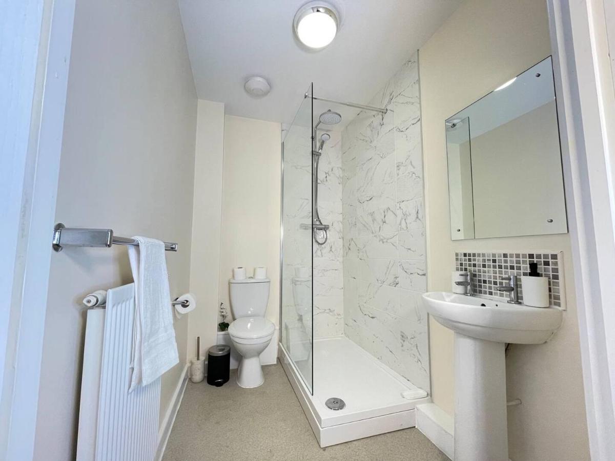 Chic Manchester Townhouse Near Old Trafford Kültér fotó